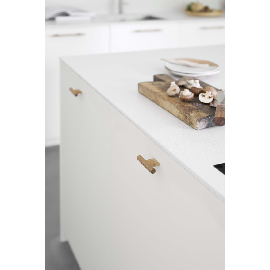 Bouton de meuble Lisbonne Chêne verni