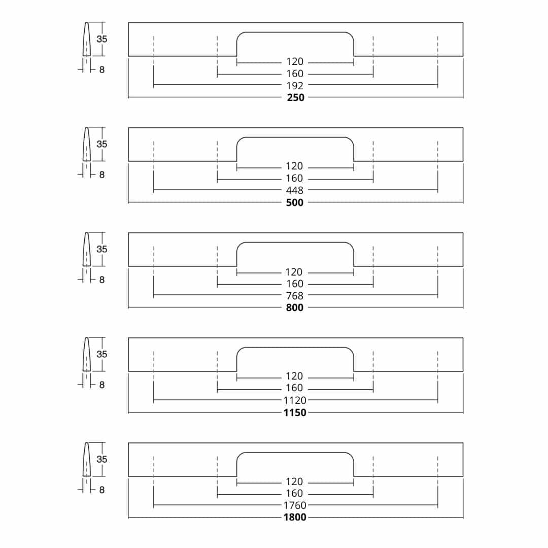 Poignée de meuble Cléo