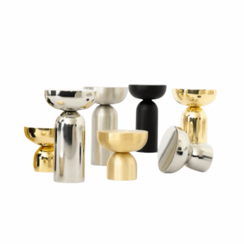 Patère murale / Bouton de meuble Ava Laiton Patère murale / Bouton de meuble Ava Laiton