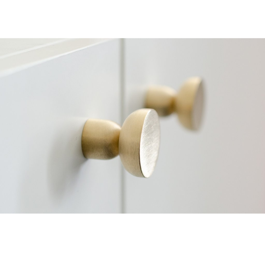 Patère murale / Bouton de meuble Ava Laiton