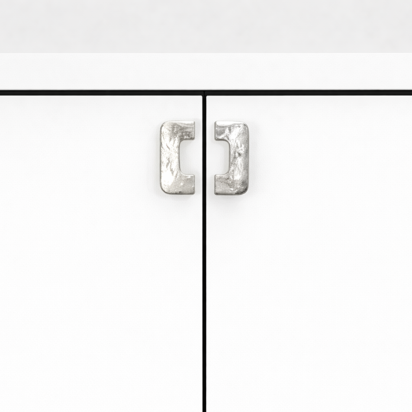 Paire de boutons de meuble Raspail Extra Laiton massif