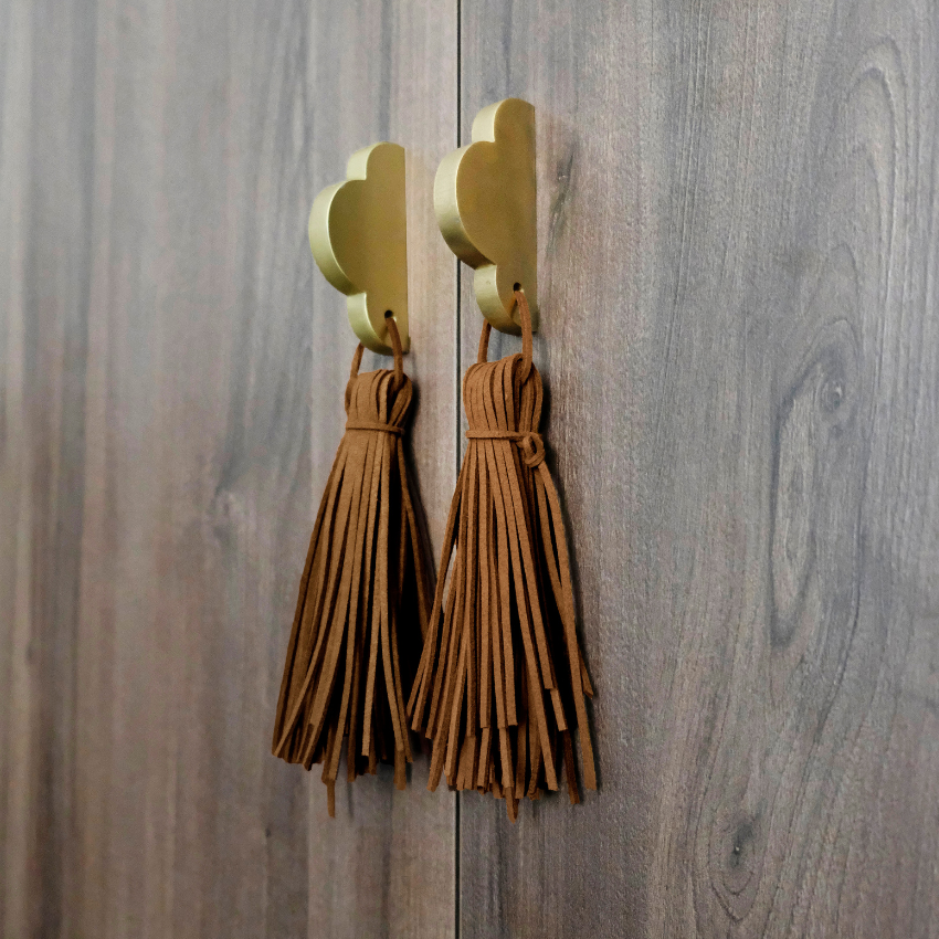 Poignée de meuble Nuage Laiton massif