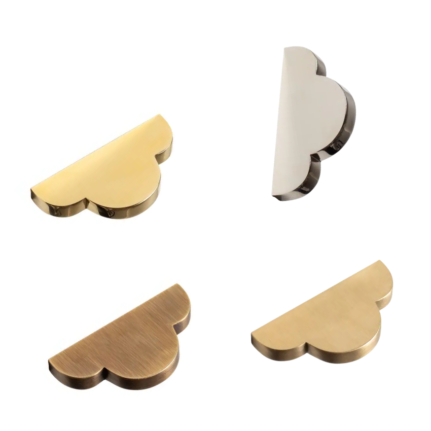 Poignée de meuble Nuage Laiton massif