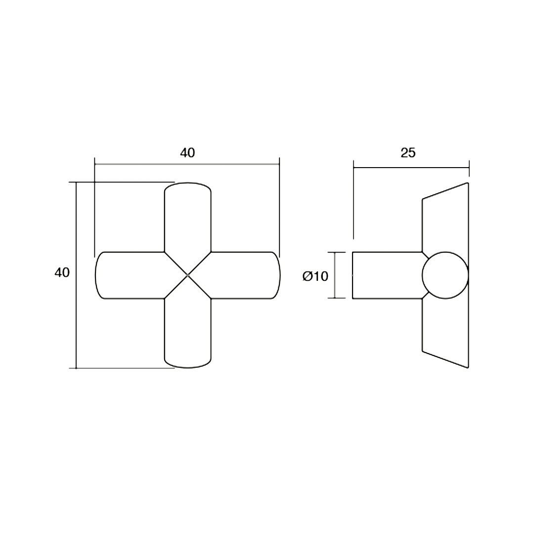Bouton de meuble Palmas
