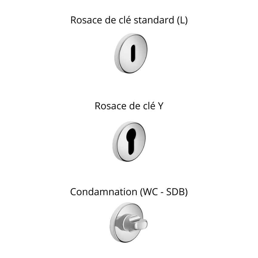 Paire de Poignées de Portes J. Hayon
