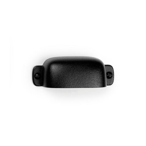 Poignée de meuble Coquille Firm Noir texturé Furniture handle Coquille Firm Textured black