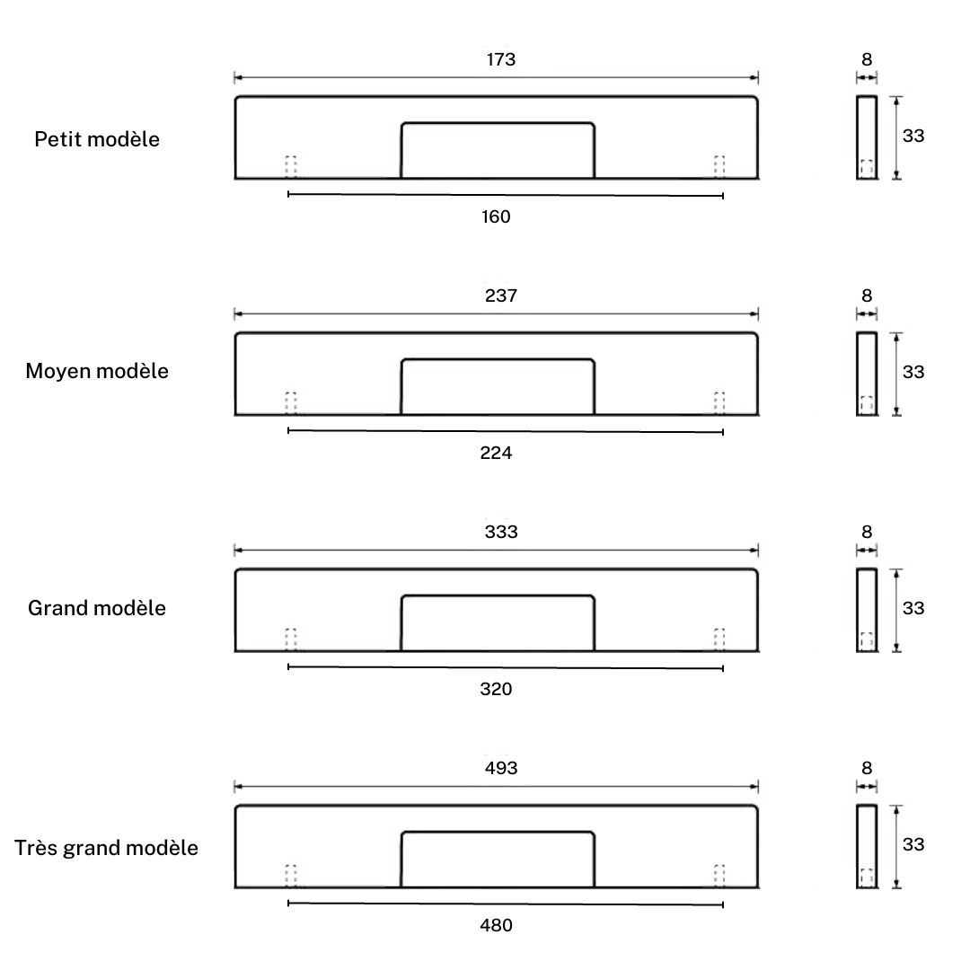 Poignée de meuble Gaïa