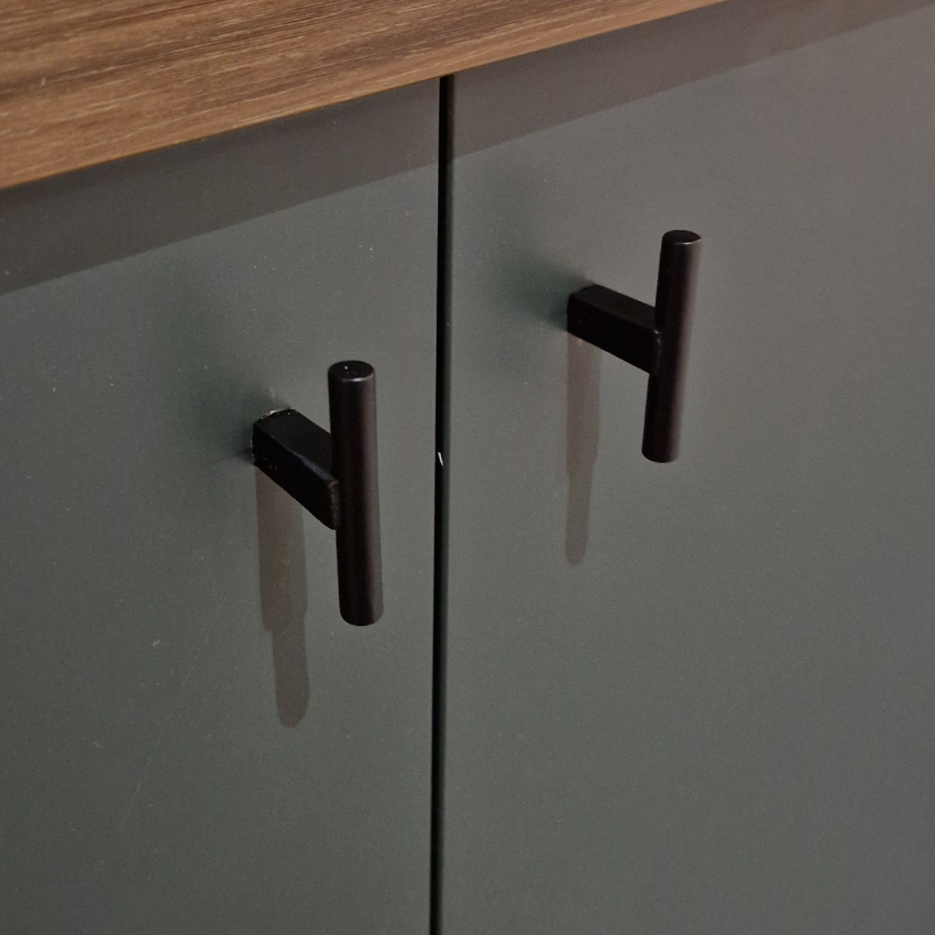 Mini Core furniture knob Solid brass