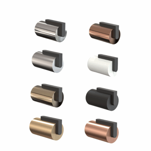 Butée de porte Sophia 55mm Butoir mural ou au sol Laiton Butée de porte Sophia 55mm Butoir mural ou au sol Laiton