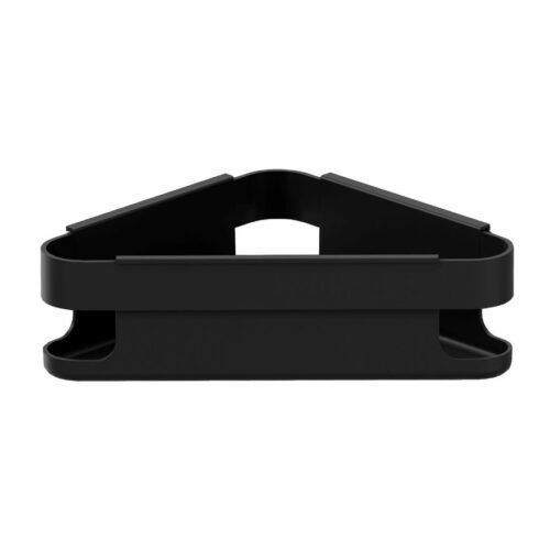 Panier de douche Elvio Amovible Noir mat Panier de douche Elvio Amovible Noir mat