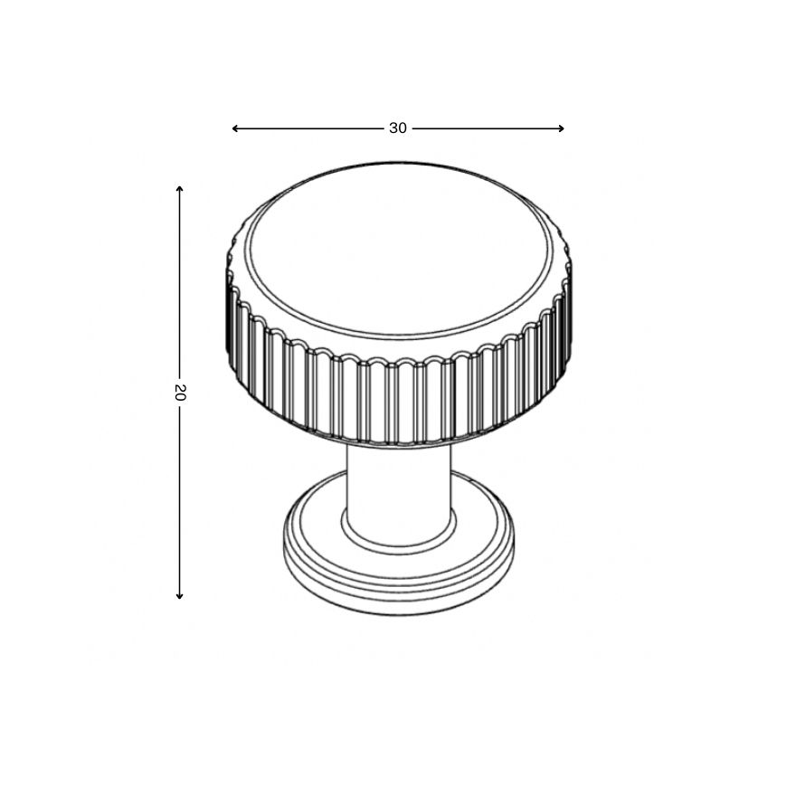 Bouton de meuble Noirmoutier