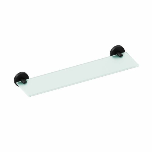 Tablette Elvio Verre/Noir mat Tablette Elvio Verre/Noir mat