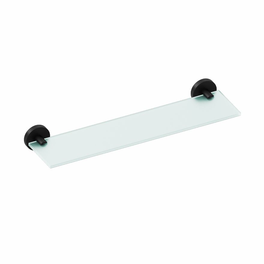 Tablette Elvio Verre/Noir mat