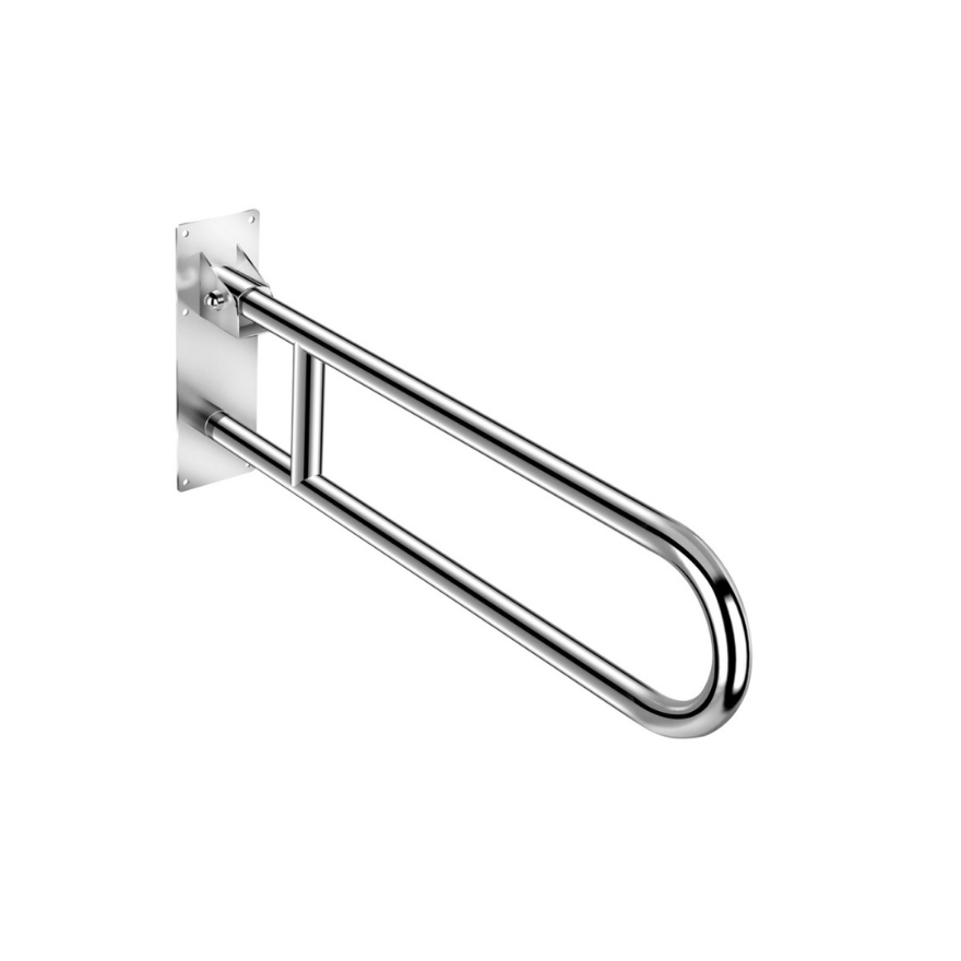 Barre d'appui relevable Erin Chrome brillant