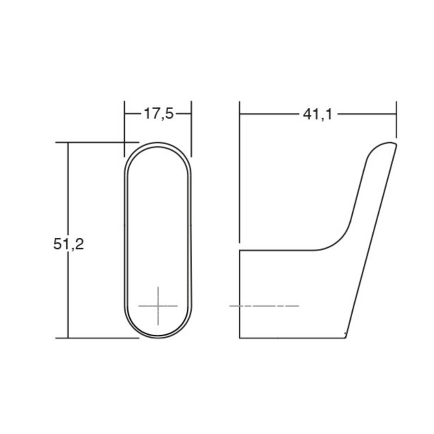 Patère murale Gabriella