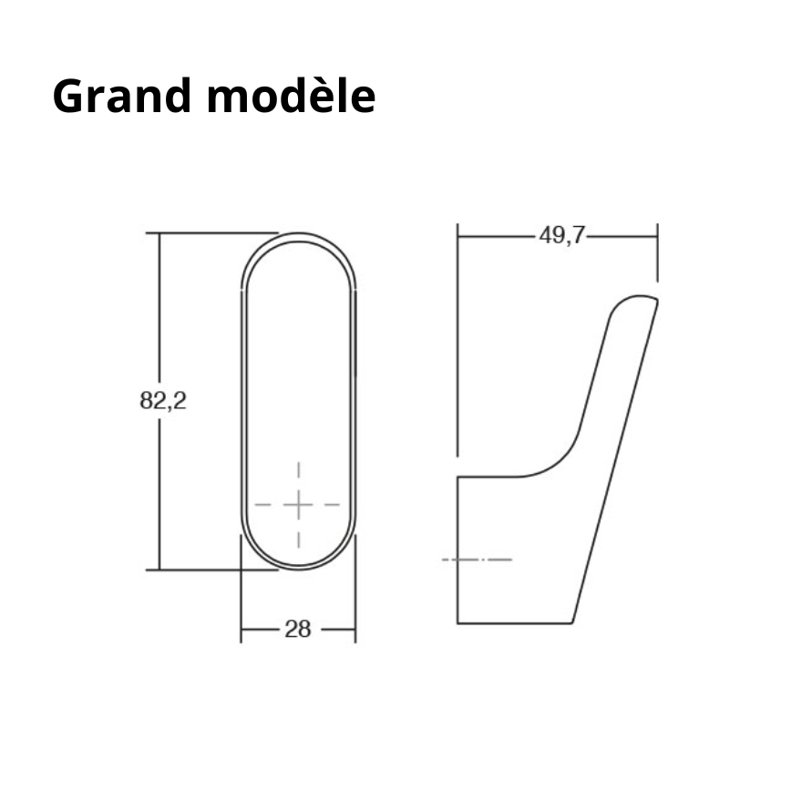 Patère murale Gabriella