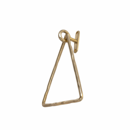 Porte-serviette triangle Gwenna Laiton