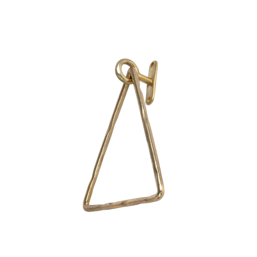 Porte-serviette triangle Gwenna Laiton