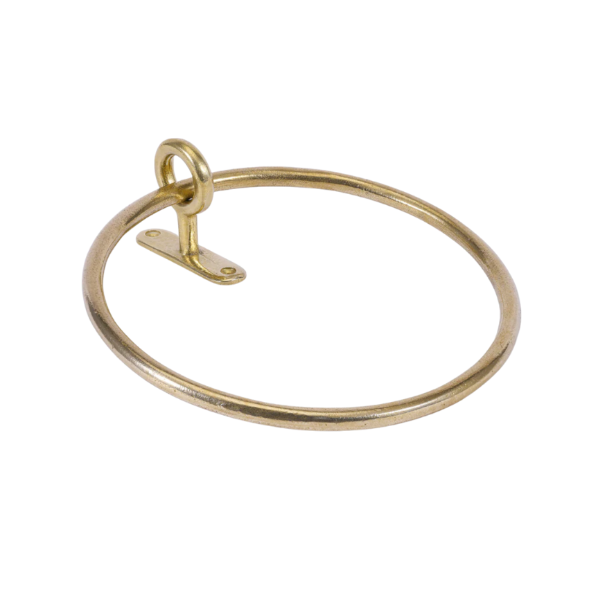 Porte-serviette cercle Gladice Laiton