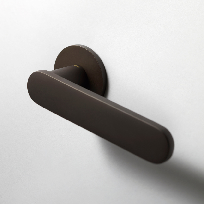 Paire de poignées de Porte Bitonto Rosaces Fines