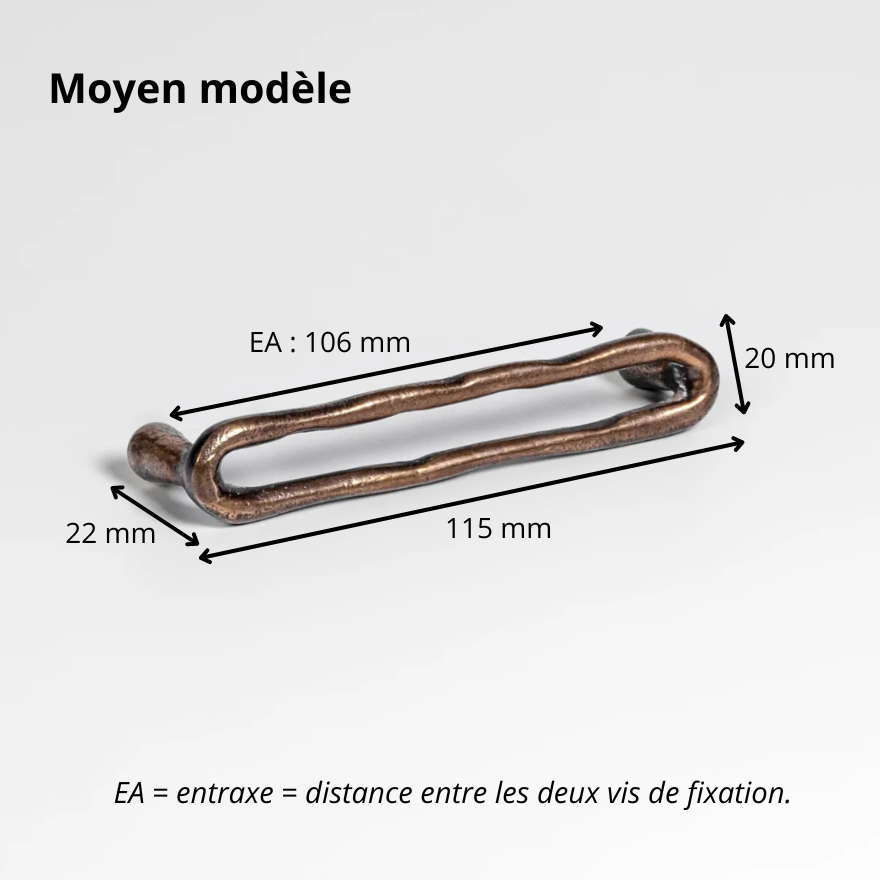 Poignée de meuble Godric Laiton