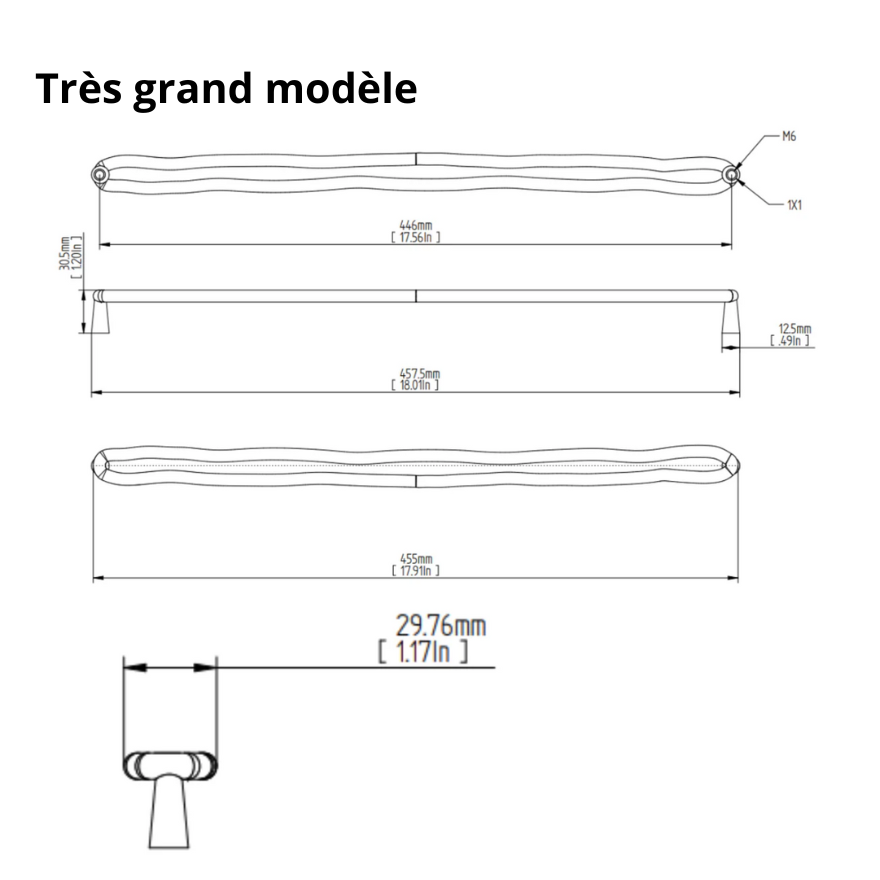 Poignée de meuble Godric Laiton