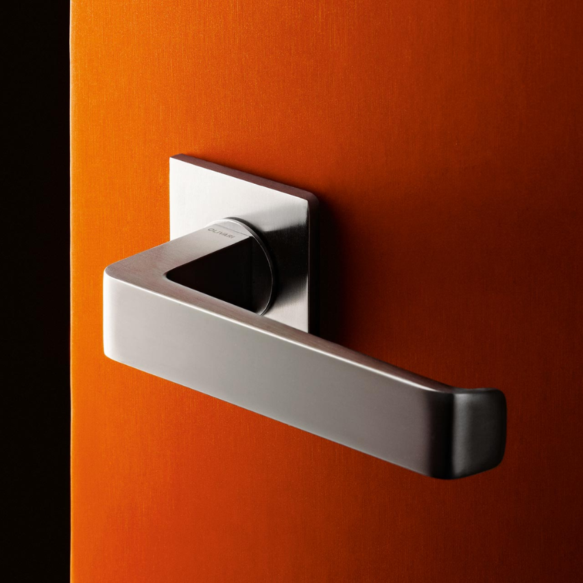 Paire de Poignées de Portes Milan Citterio Carrées