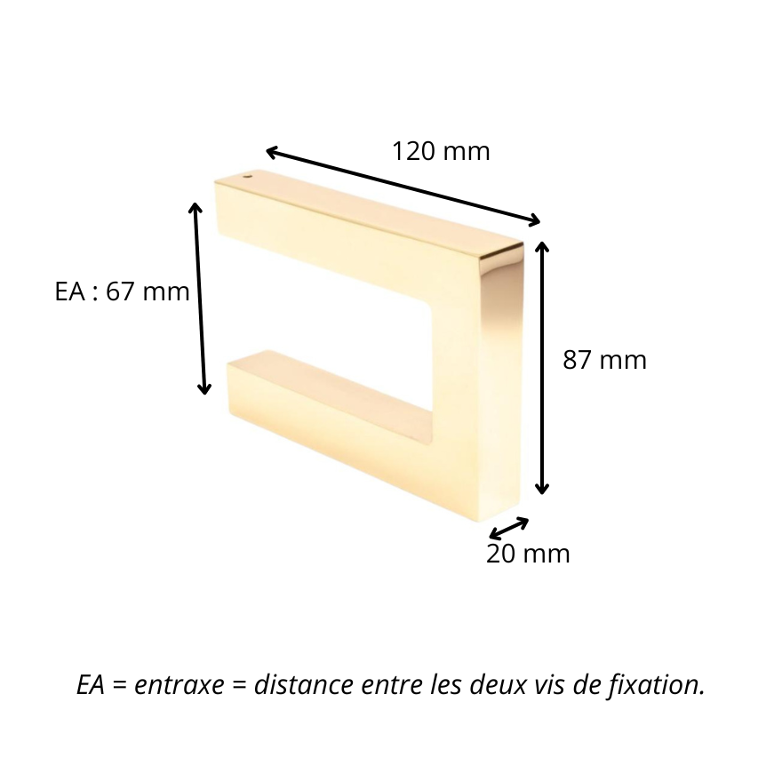 Patère murale Iwo Accroche-cintre