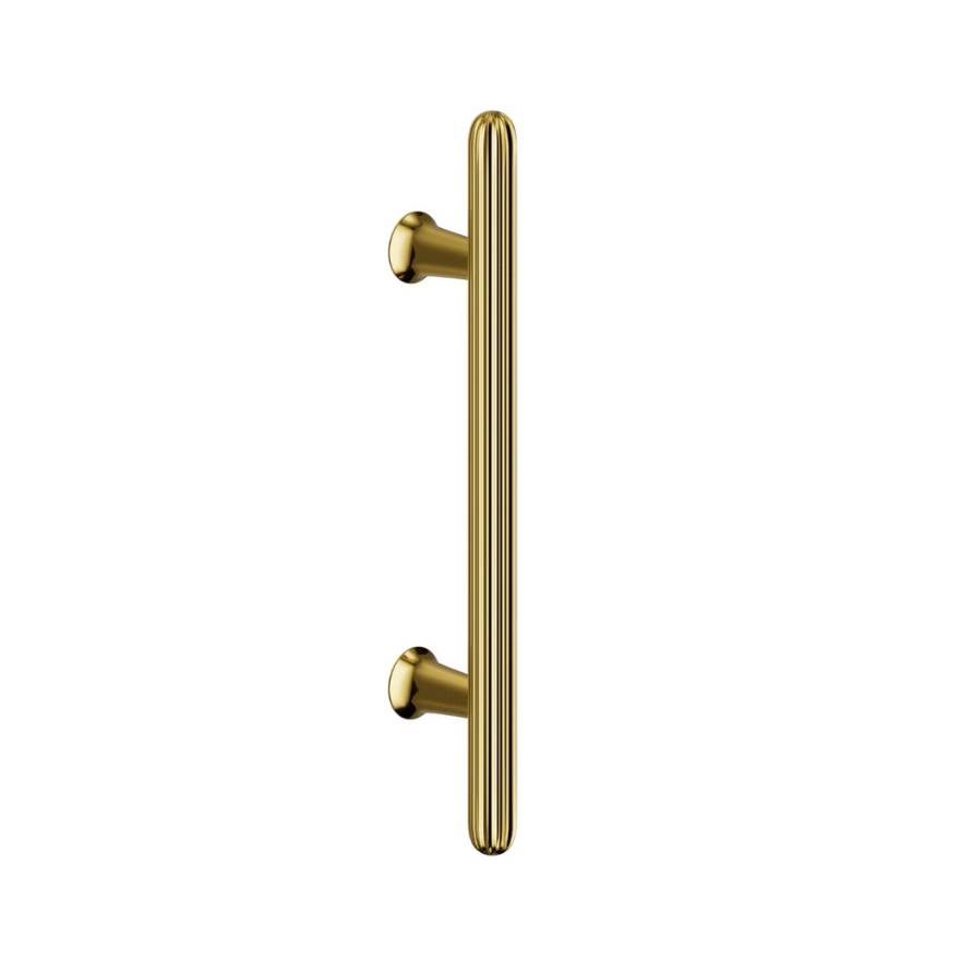 Ancienne Paire De Poignées Tirette Pour Porte Coulissante - Laiton Vintage Finition Antique - Idéal Projet Rénovation