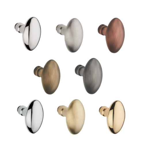 Paire de Boutons de Portes Olive Laiton 55 mm