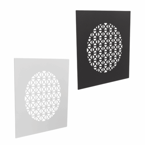 Grille d'aération carrée Pyramid à fixation magnétique 160x160 mm Grille d'aération carrée Pyramid à fixation magnétique 160x160 mm