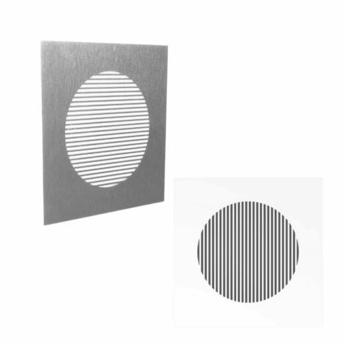 Grille d'aération carrée Line fixation magnétique 160x160 mm Grille d'aération carrée Line fixation magnétique 160x160 mm