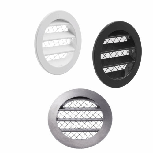 Grille d'aération ronde Garance