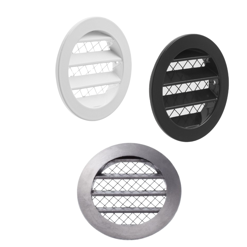 Grille d'aération ronde Garance