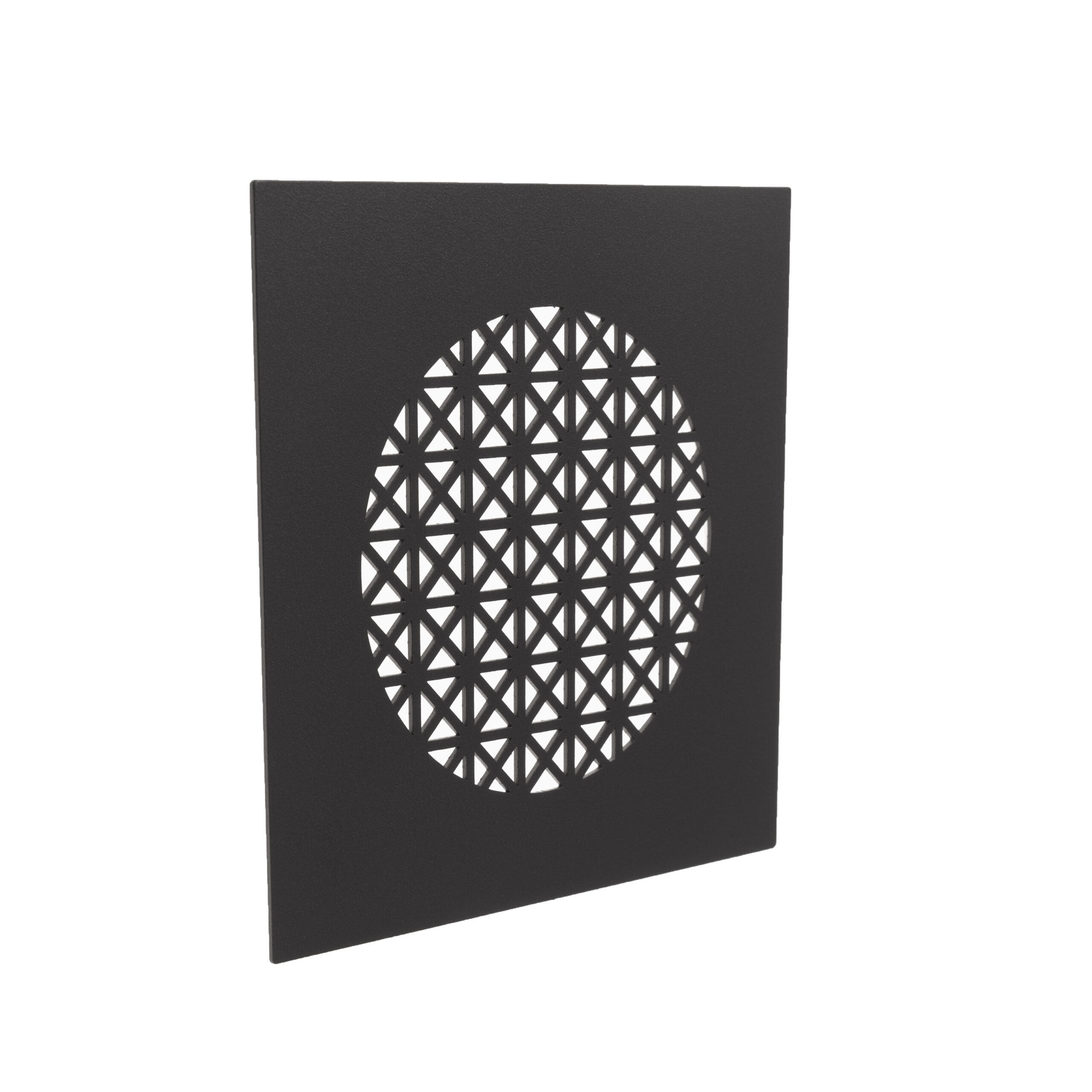 Grille d'aération carrée Pyramid à fixation magnétique 160x160 mm