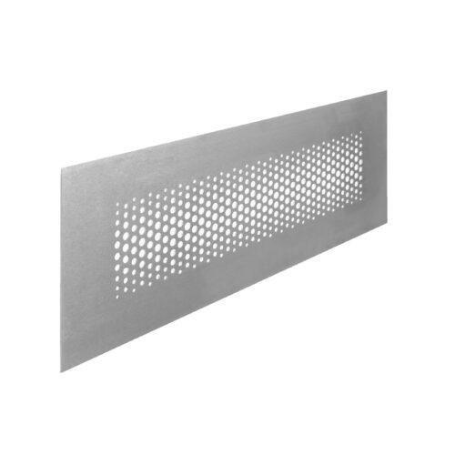 Grille d'aération rectangle Dots Inox fixation magnétique 350 × 130 mm Grille d'aération rectangle Dots Inox fixation magnétique 350 × 130 mm