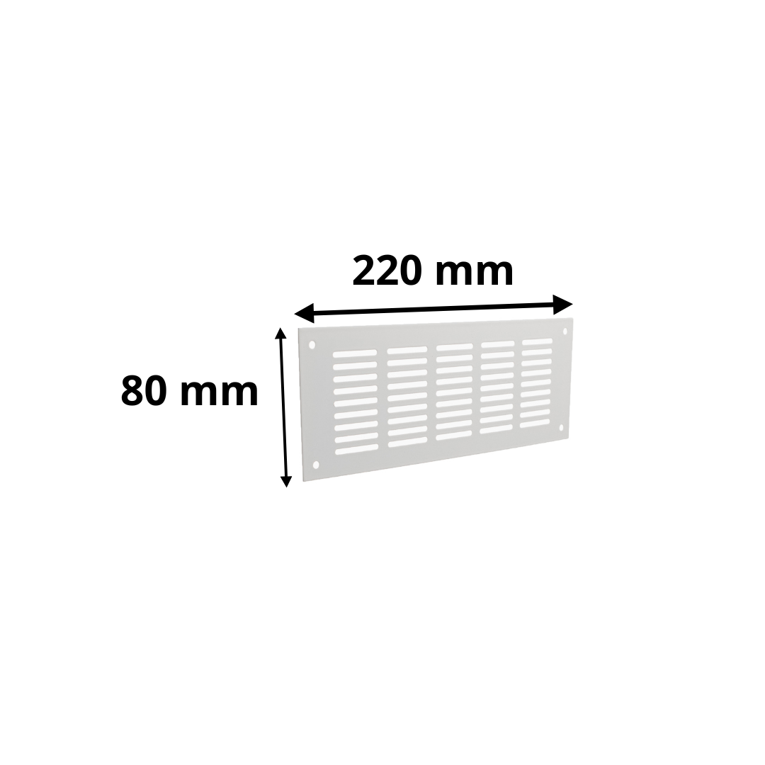 Grille d'aération rectangle Joachim