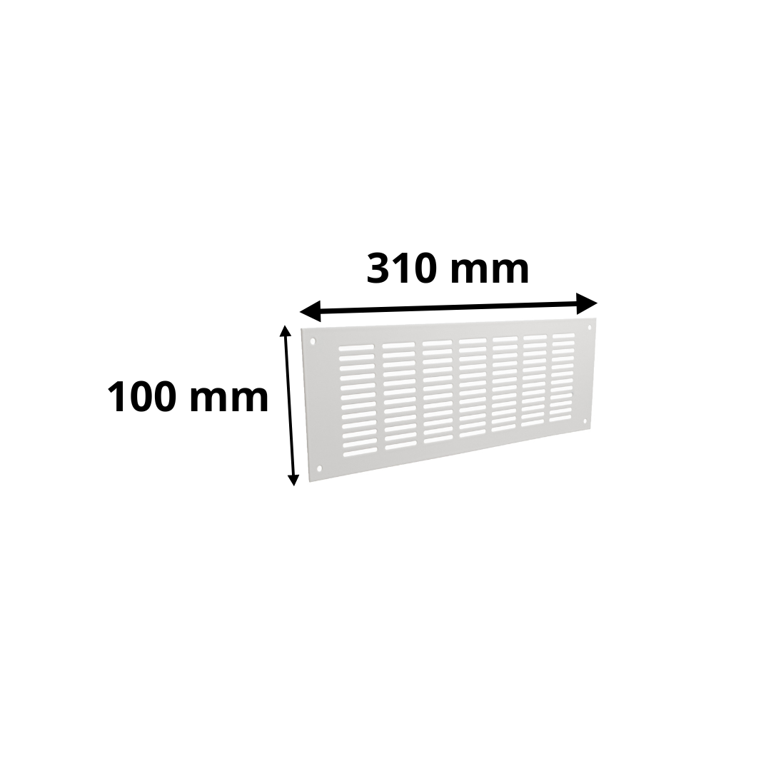 Grille d'aération rectangle Joachim