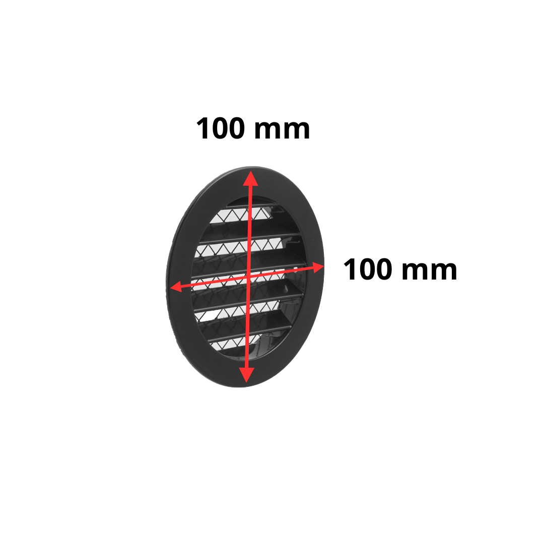 Grille d'aération ronde Garance