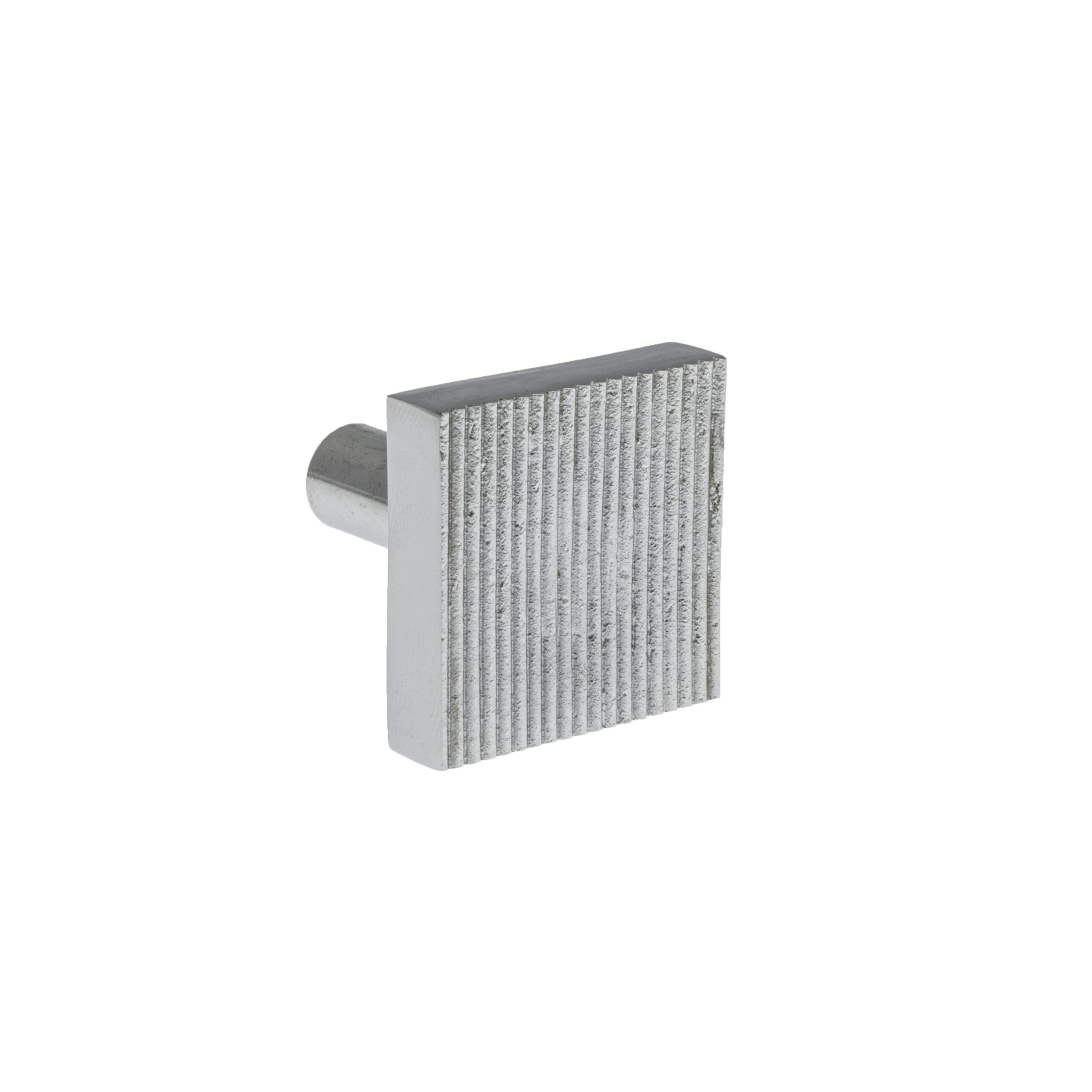 Bouton de meuble Joseph carré Laiton massif