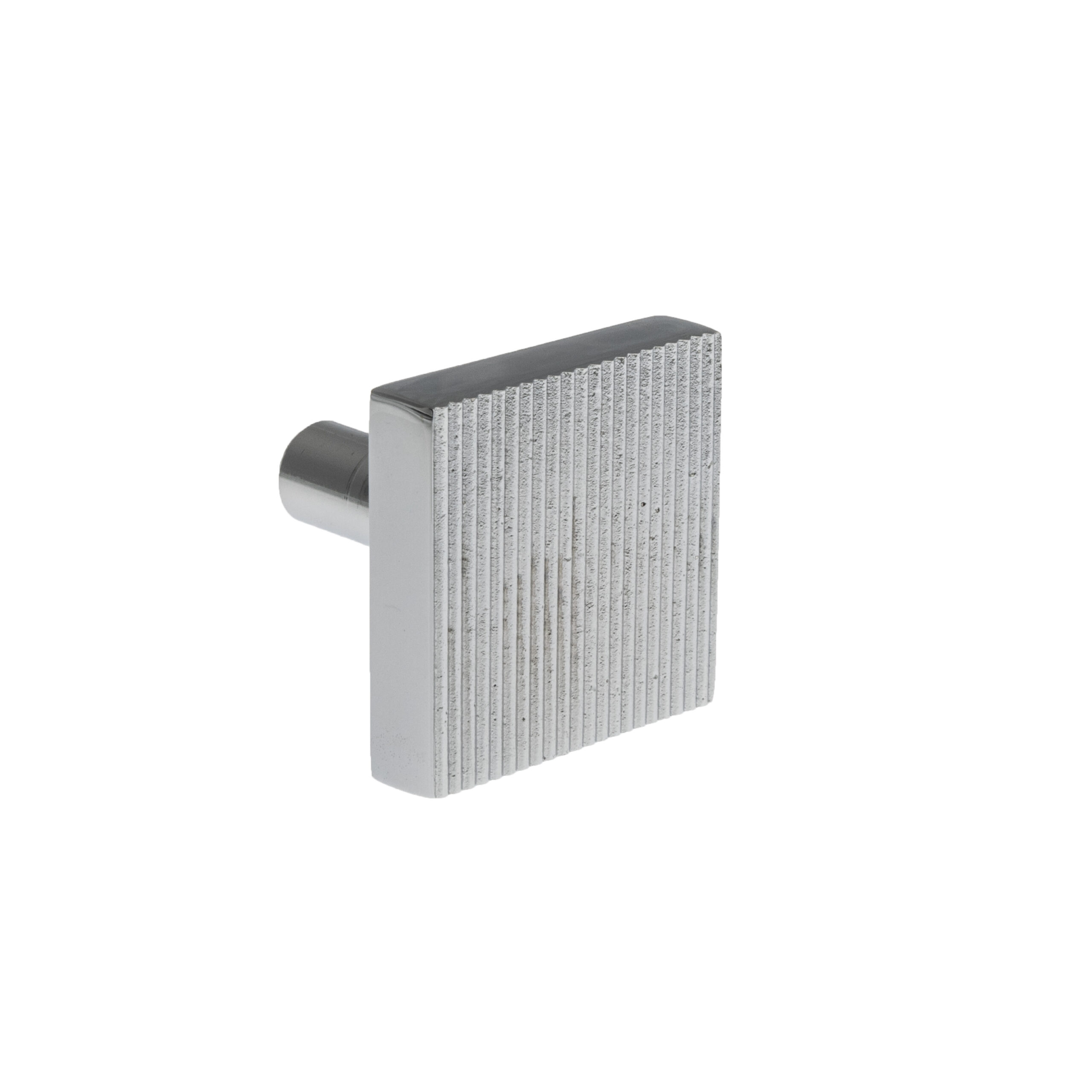 Bouton de meuble Joseph carré Laiton massif