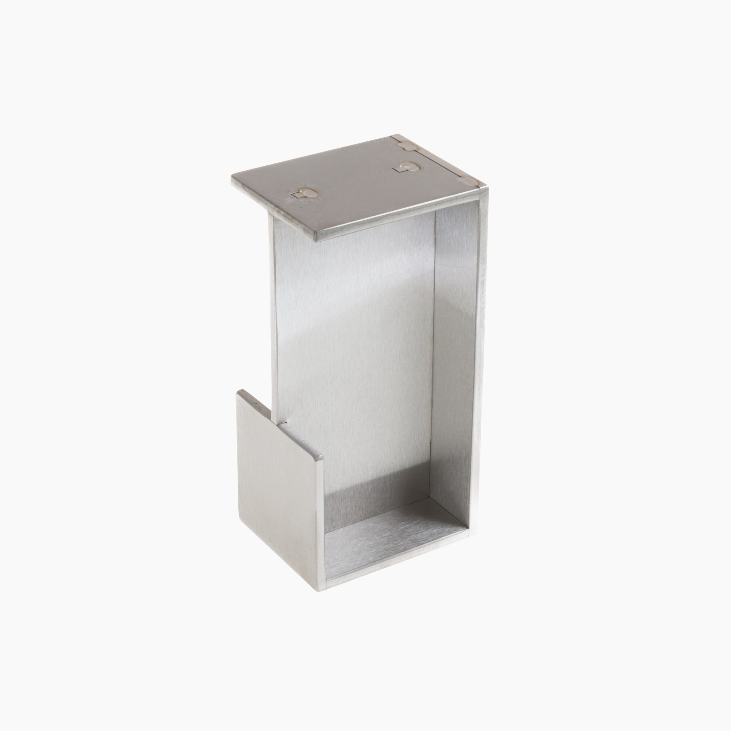 Poignée de porte encastrée rectangulaire Joël 100 x 50 x 40 mm