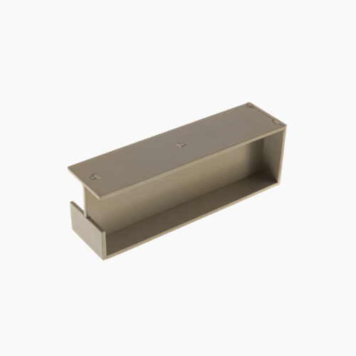 Poignée encastrée sur tranche Justin pour porte coulissante Justin flush-mounted edge handle for sliding doors