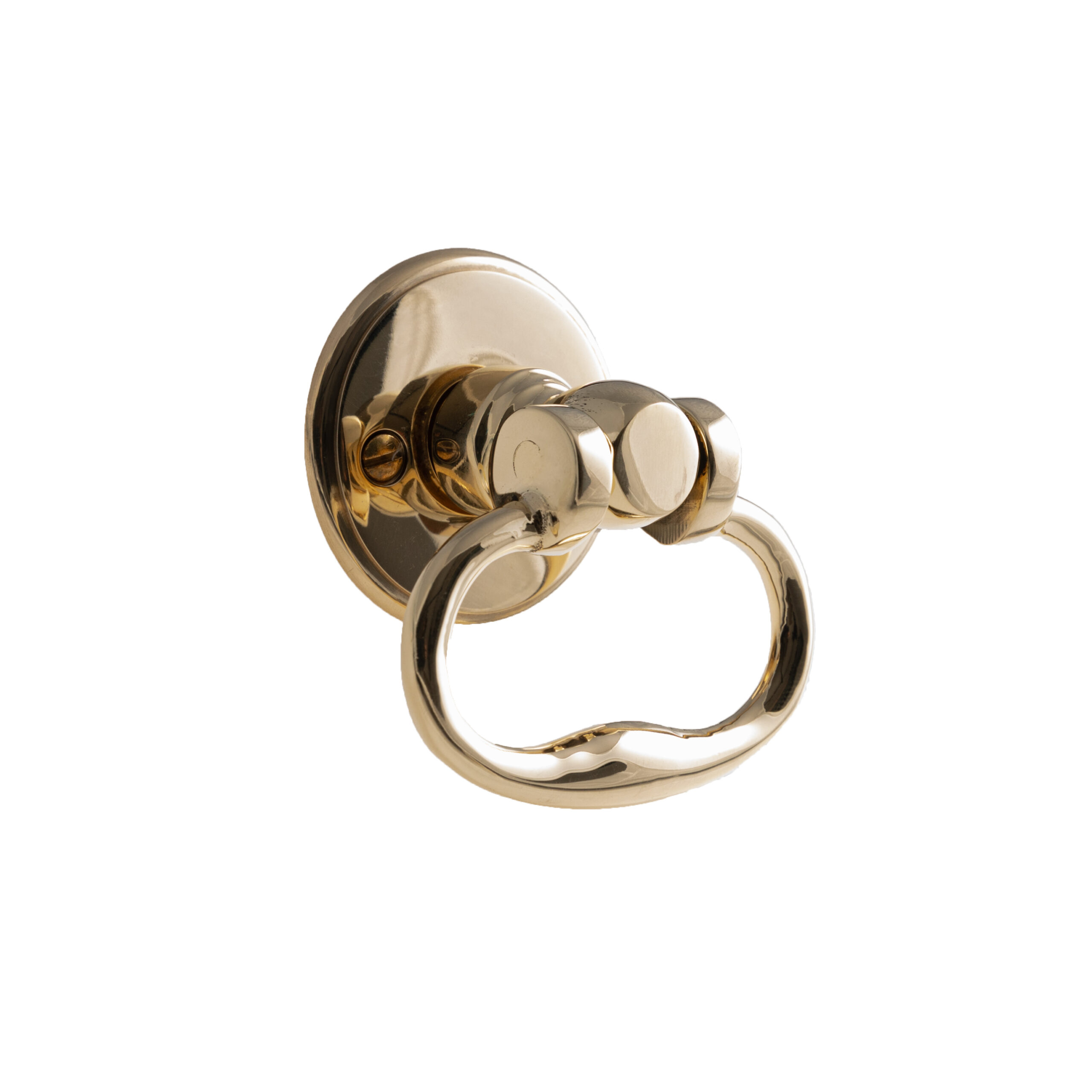 Paire d'anneaux Julio boutons de porte avec carré de 6 mm