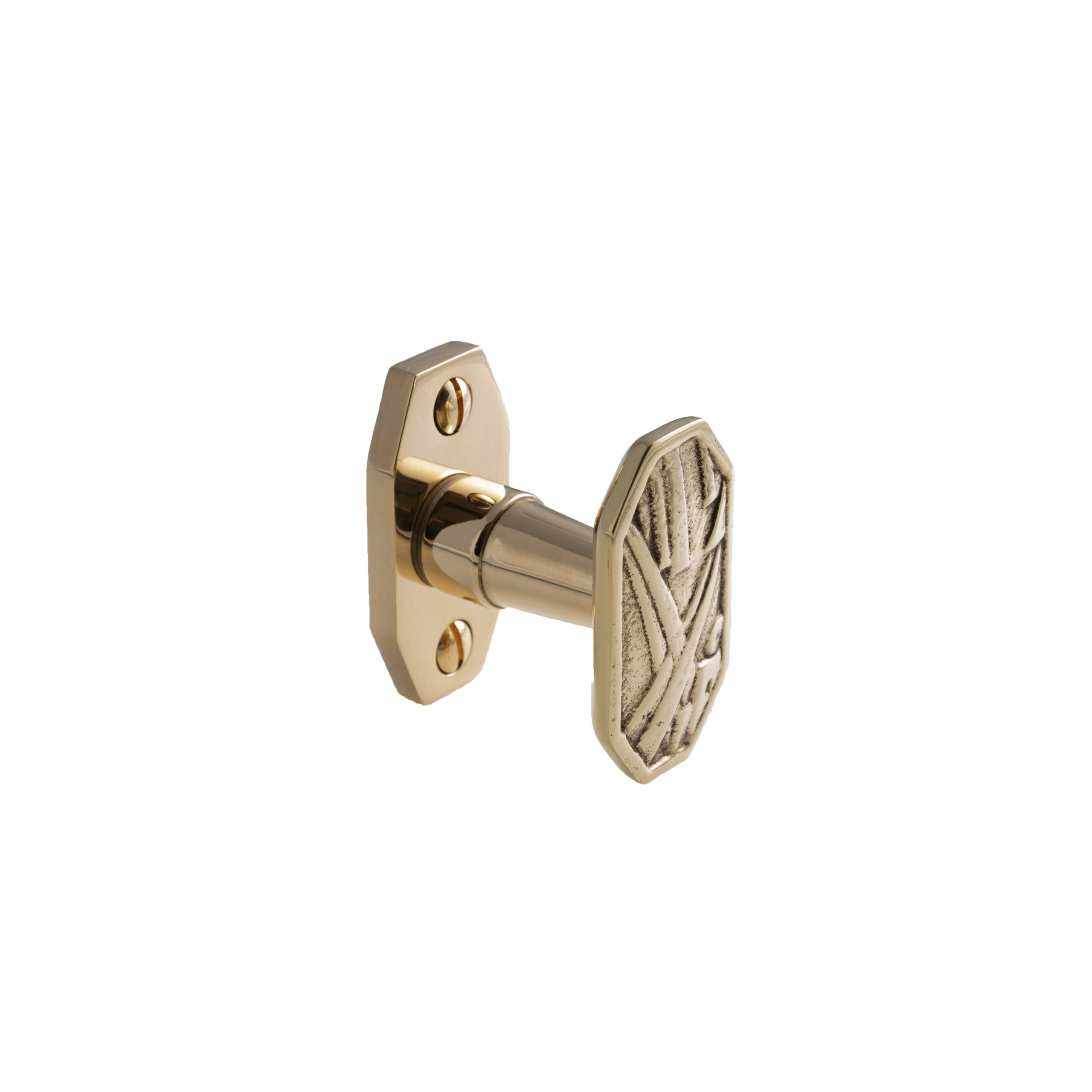 Jacinte Brass Window Knob with 7 mm Square Shank