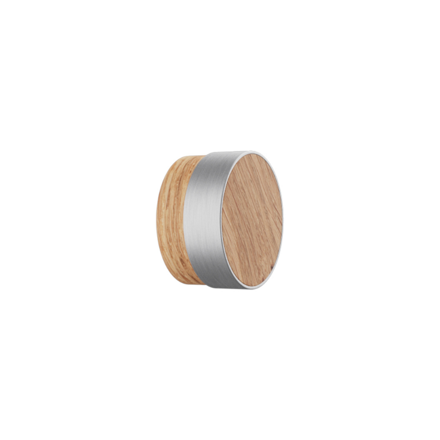 Bouton de meuble Jean ø 49 mm Bois