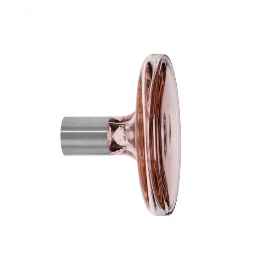 Patère Ingrid en Verre ø 90 mm