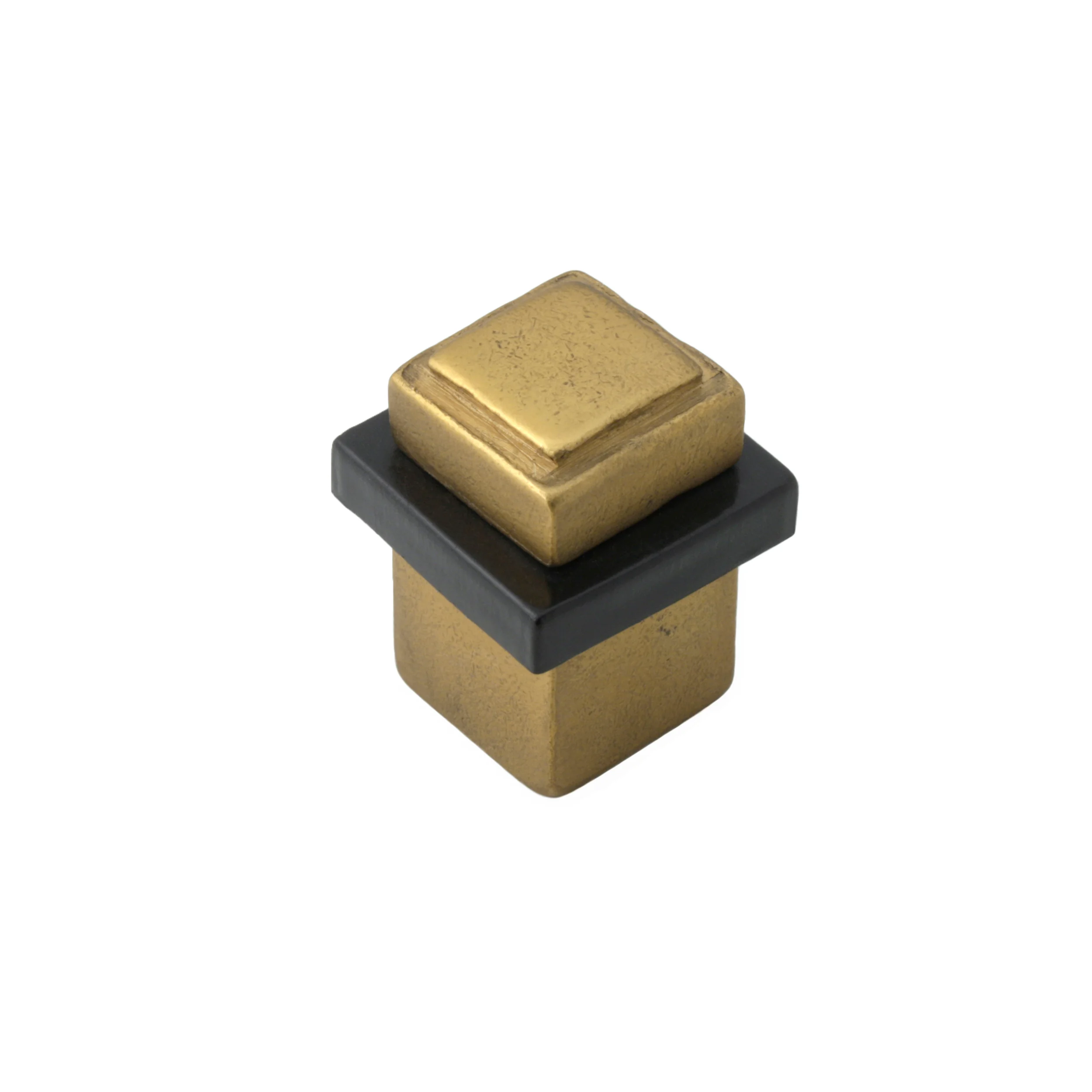 Butée de porte Kelyan carrée Laiton massif 36 mm