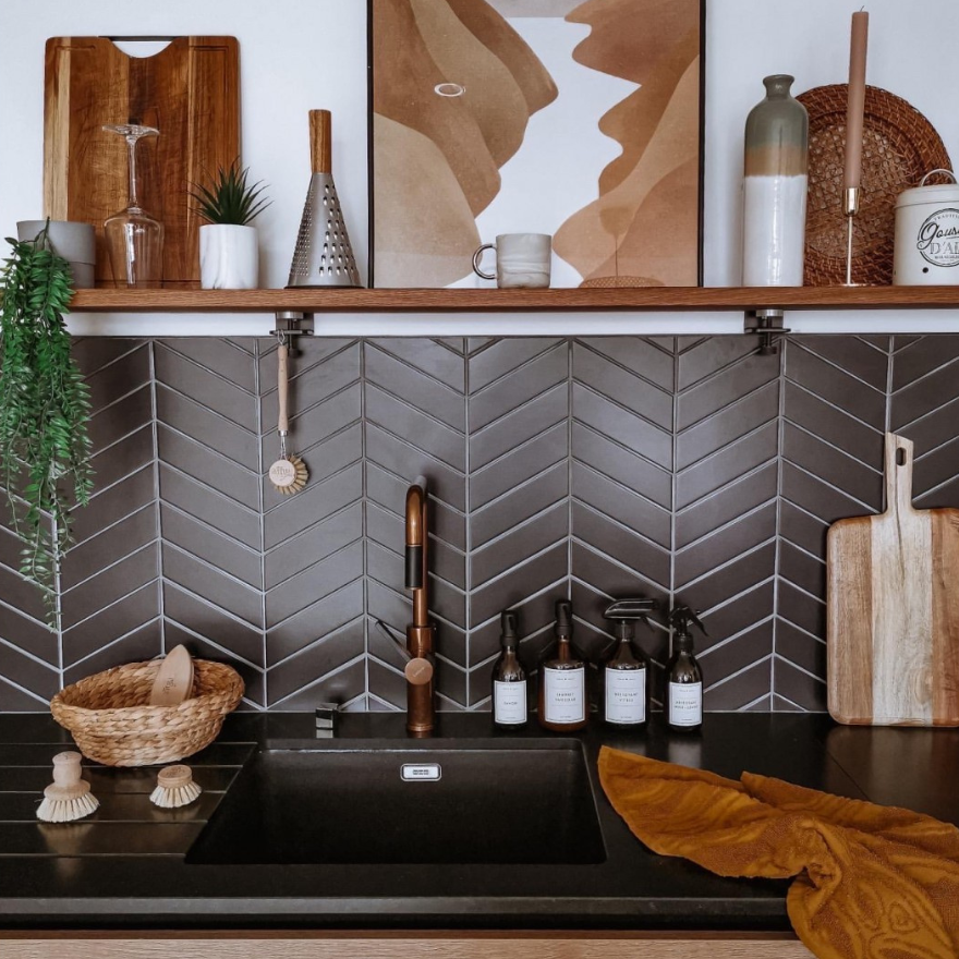 Flacon de Shampoing Aden en verre Ambre