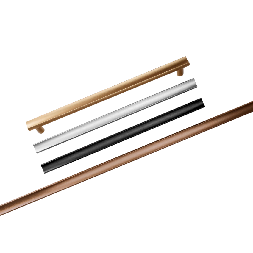 Poignée de meuble Tudela Large Aluminium